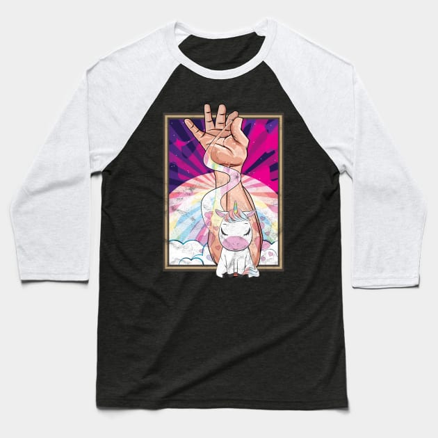 Salt Bae Unicorn Lover Baseball T-Shirt by avshirtnation